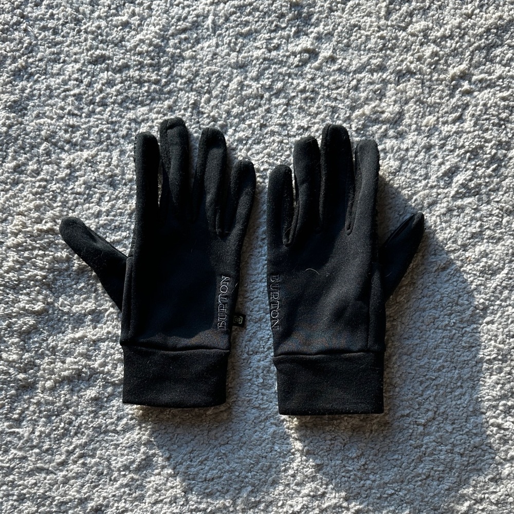 Burton Black Gloves Liner
